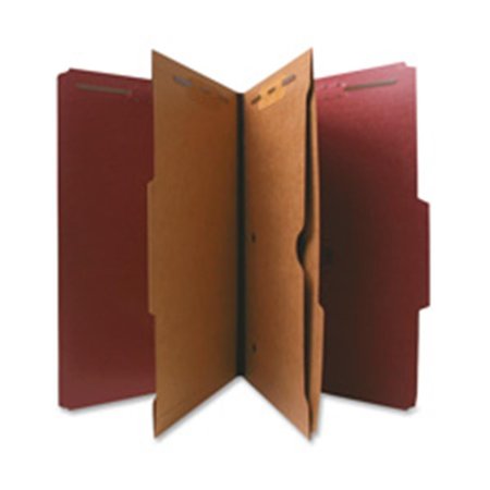 DAVENPORT Classification Folder- Two-Pocket- .4 Cut- Letter- Red DA127303